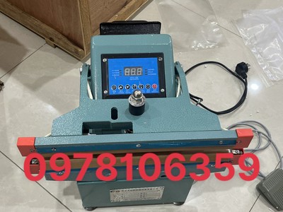 Máy hàn miệng túi để bàn, máy hàn túi bằng khí nén, máy ép bao nilong, máy hàn túi 650mm 2