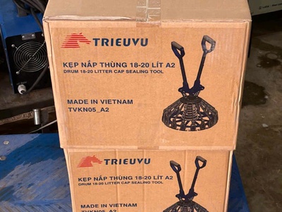 Kẹp Nắp Thùng 18-20L Triệu Vũ Sx -Ngàm Inox Siêu Bền Bỉ- Bảo Hành 12 Tháng 1