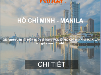 Cước Vận Chuyển Hàng Từ Hồ Chí Minh Đi Manila 0