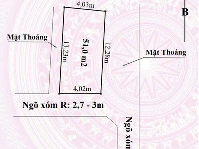 Lô Góc Đường Thông, Ngay Chợ Dương Quan,Giá cực tốt chỉ 2,1xx tỷ 2