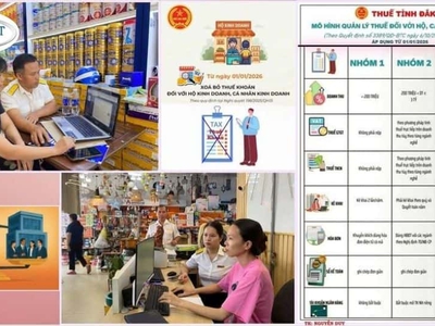 Hộ kinh doanh, cá nhân kinh doanh có 3 mô hình quản lý thuế mới 0