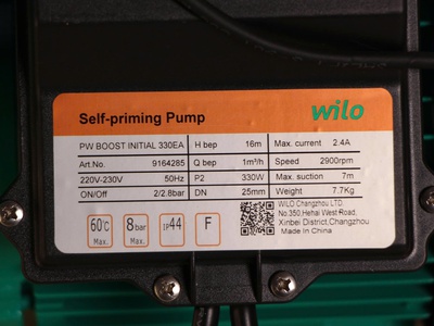 Máy bơm tăng áp Wilo 2