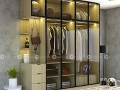 Tủ Quần Áo Cánh Kính Kịch Trần TAK08 1