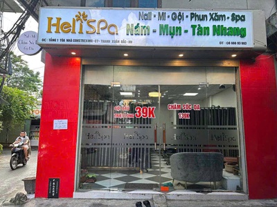 Sang nhượng quán spa-nail mi- gôi ngay kfc nguyễn trãi, phường thanh xuân bắc 0
