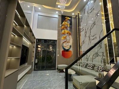 Nhà mới shr 5 tầng hxh 57m2, vuông thạnh lộc 31 quận 12 2