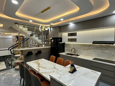 Nhà mới shr 5 tầng hxh 57m2, vuông thạnh lộc 31 quận 12 3