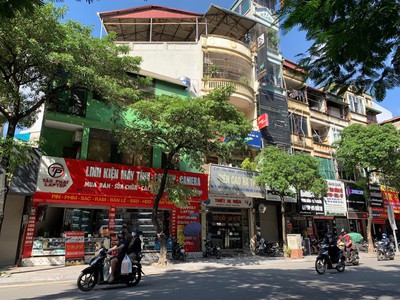 Rẻ nhất khu vực - mặt phố lê thanh nghị - 2 mặt thoáng - 55m2 - chỉ 20.5 tỷ - sổ vuông nở hậu. 1