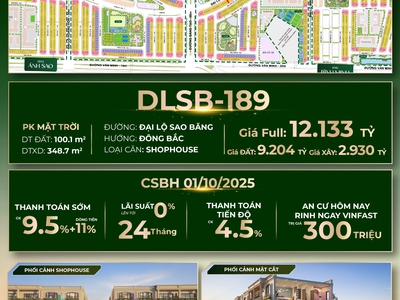 DLSB   189   PK MẶT TRỜI   Đại Lộ Sao Băng Vinhomes Dương Kinh HP 3