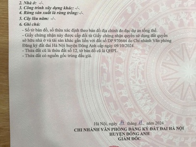 Lô đất đẹp x5   xóm đông khê nữ . hơn 90tr/1m 2