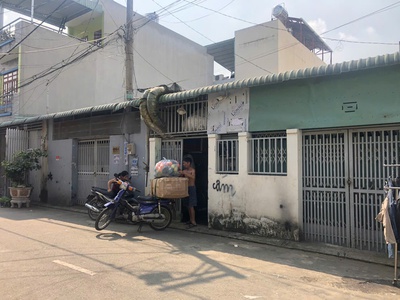 Cho thuê nhà hẻm 8m đường số 18, bình hưng hòa, bình tân, 4 x 17m, 6 triệu 0