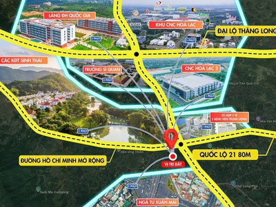 Sốc đất hà nội - giá 2,3 tỷ gần đại học quốc gia - trường fpt 1