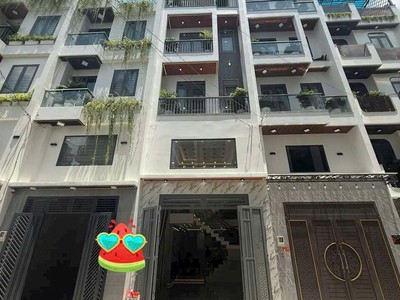  siêu phẩm 5 tầng btct thiết kế sang trọng hiện đại - 53m2  4.1 x 13  - tặng full nội thất cao 0