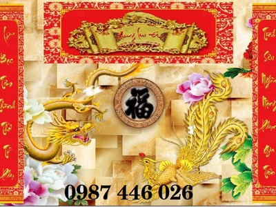Gạch tranh phòng thờ HP98273 4