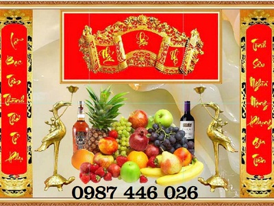 Gạch tranh phòng thờ HP98273 5