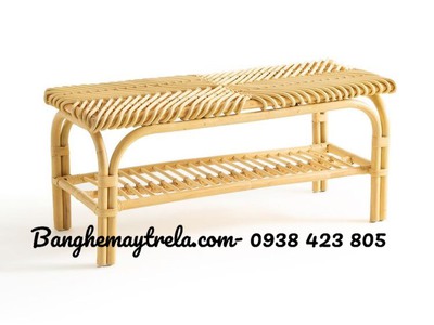 Ghế mây tự nhiên không tựa nhỏ gọn 4