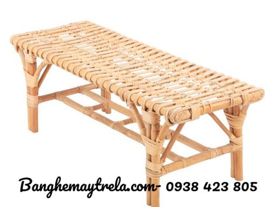 Ghế mây tự nhiên không tựa nhỏ gọn 5