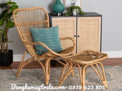 Ghế mây tự nhiên đọc sách thư giãn 0