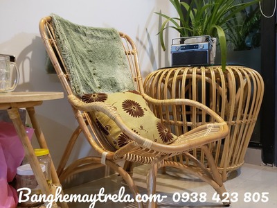 Ghế mây tự nhiên đọc sách thư giãn 1