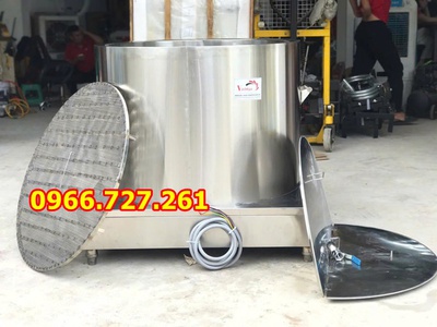 Nồi luộc bánh chưng, bánh test, luộc trứng , hầm xương nấu cao công nghiệp 400L 7