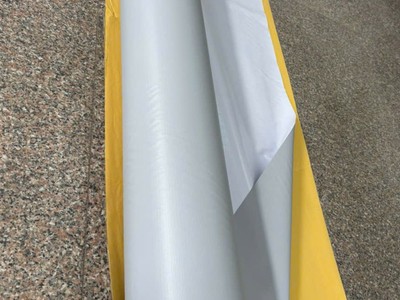 Bạt nhựa pvc trơn nhiều màu - bạt chống thấm, che mưa 1