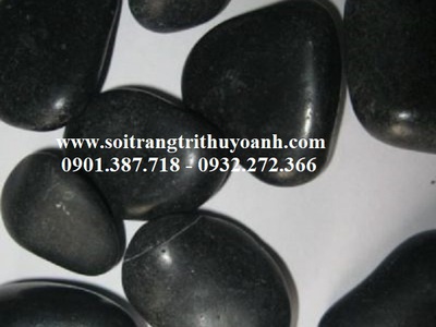 Sỏi đen bóng cấp cho công trình Thảo Điền - Quận 2 1