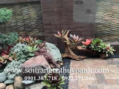 Sỏi đen bóng cấp cho công trình Thảo Điền - Quận 2 15