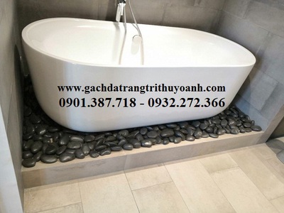 Sỏi đen bóng cấp cho công trình Thảo Điền - Quận 2 19