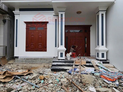 Cửa Thép Vân Gỗ Đẹp Hơn Mong Đợi, Bền Hơn Tưởng Tượng Cửa thép vân gỗ là sự kết hợp hoàn hảo giữ 0