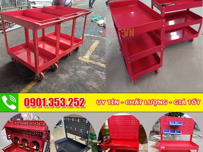 Kệ 3 ngăn để dụng cụ, đồ nghề các loại cao 81cm 2