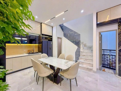 Nhà 3 tầng Full nội thất mới Kiệt Trần Cao Vân thông Nguyễn Tất Thành 5