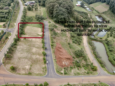 Siêu phẩm đất view siêu đẹp 256.6 m    Không gian sống xanh chuẩn nghỉ dưỡng giữa lòng Bảo Lộc 0