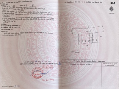 Siêu phẩm đất view siêu đẹp 256.6 m    Không gian sống xanh chuẩn nghỉ dưỡng giữa lòng Bảo Lộc 2