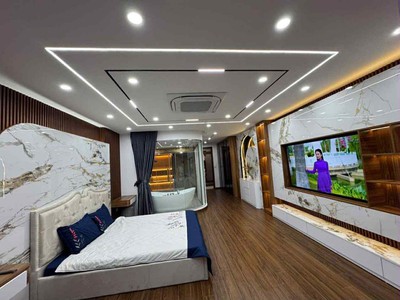 Bán nhà lô góc long biên, 8 tầng, thang máy, ôtô tránh, kinh doanh, full nội thất 4