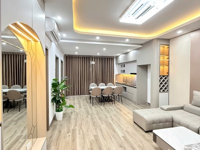 Bán căn góc 202 chung cư HH03 Thanh Hà   80m2 full nội thất 0