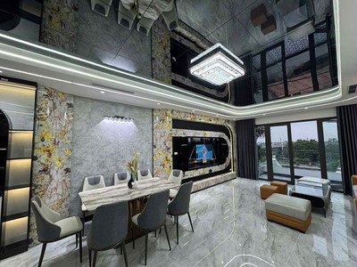 Bán nhà lô góc long biên, 8 tầng, thang máy, ôtô tránh, kinh doanh, full nội thất 1