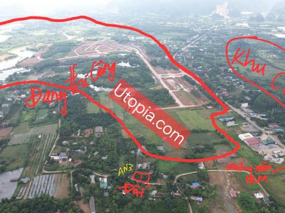 2 lô đất dân ngã 3 an nghĩa   sát dự án utopia, giá chỉ từ 4,5tr/m2 1