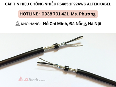 Cáp tín hiệu chống nhiễu RS485 1P22awg Altek Kabel Đà Nẵng, Hà Nội, Hồ Chí Minh 2