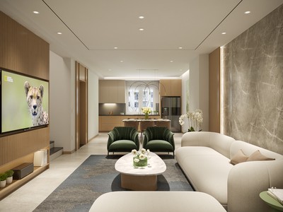 Bán căn liền kề 120m mặt tiền 6m view vườn hoa trung tâm 3