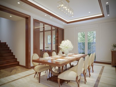 Bán căn liền kề 120m mặt tiền 6m view vườn hoa trung tâm 4