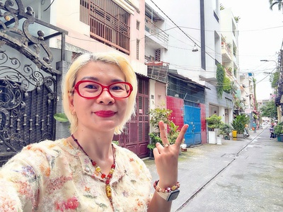 Bán nhà 3 tầng hxh 6m đ.lê văn sỹ, p.12, quận 3 - ngang lớn 5,5m 15m sổ hòng vuông đẹp full thổ cư 0