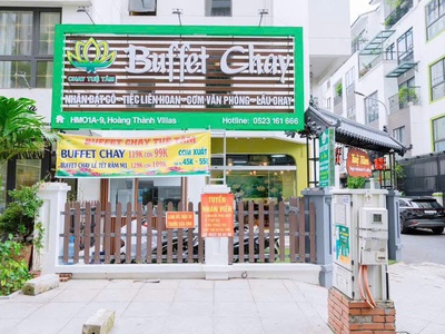 Chính chủ sang nhượng cửa hàng buffet chay tuệ tâm hoàng thành villas, hà đông, hn 1