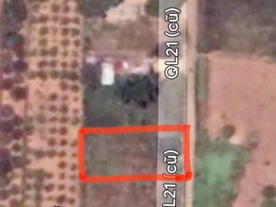 Lô đất nằm ngay trục đường ql21 cũ, cách đường hồ chí minh chỉ 150m giá chỉ 1,7 tỷ 0