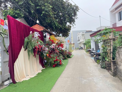 Lô đất đẹp - trục ngang văn cú, an dương, hải phòng - đường thông - kinh doanh nhỏ lẻ - dân cư kín 3