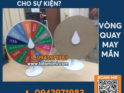 Mẫu vòng quay may mắn, vòng quay trúng thưởng 0