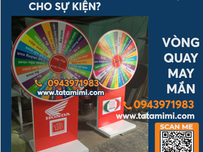 Mẫu vòng quay may mắn, vòng quay trúng thưởng 3