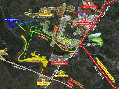 Bán lô đất mặt đường 301 Bát Trang, An Lão ngay gần khu CN Tràng Duệ 3 2