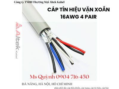 Cáp tín hiệu âm thanh 16awg Altek Kabel Đà Nẵng, Hà Nội, Sài Gòn 1