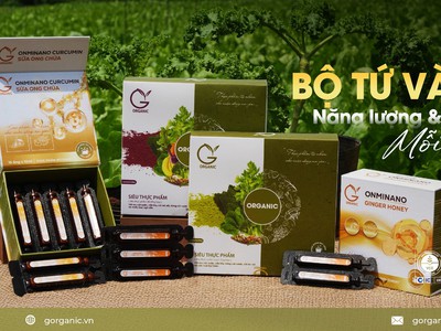 Sản phẩm tự nhiên, cho cuộc sống an yên - G.Organic 1