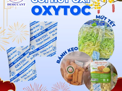 Hạn Chế Ối Dầu Bánh Kẹo Tết Bằng Gói Hút Oxy Chất Lượng Cao 0