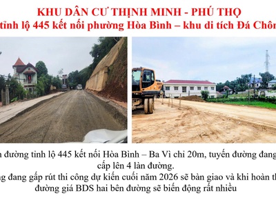  Đất nền 2 mặt tiền   View Sông Đà tại trung tâm TP. Hoà Bình   4